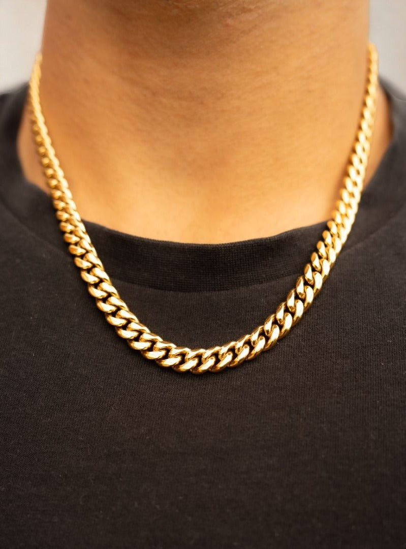 Miami Cuban Chain (Gold) 8mm