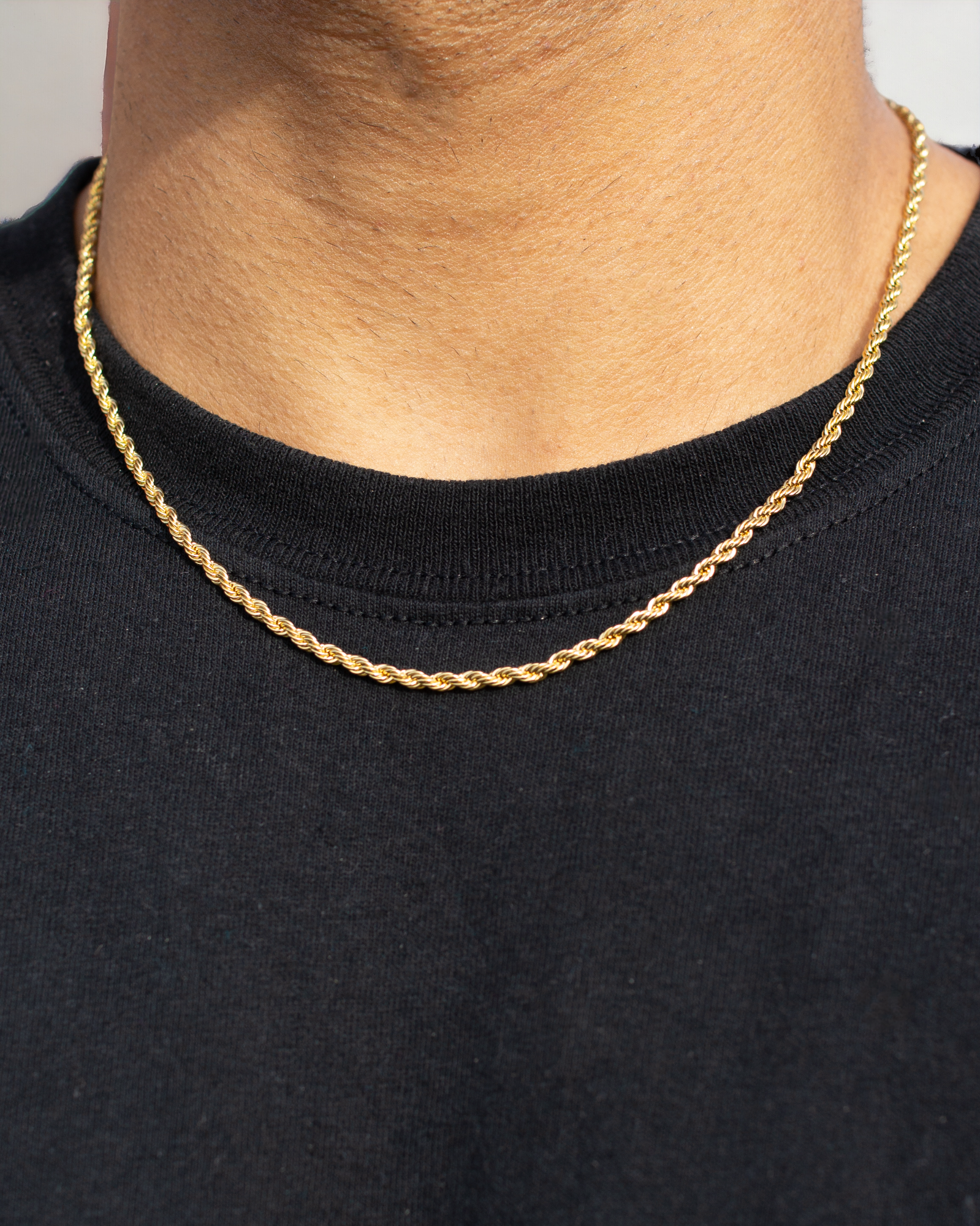 Rope Chain (Gold) 3mm