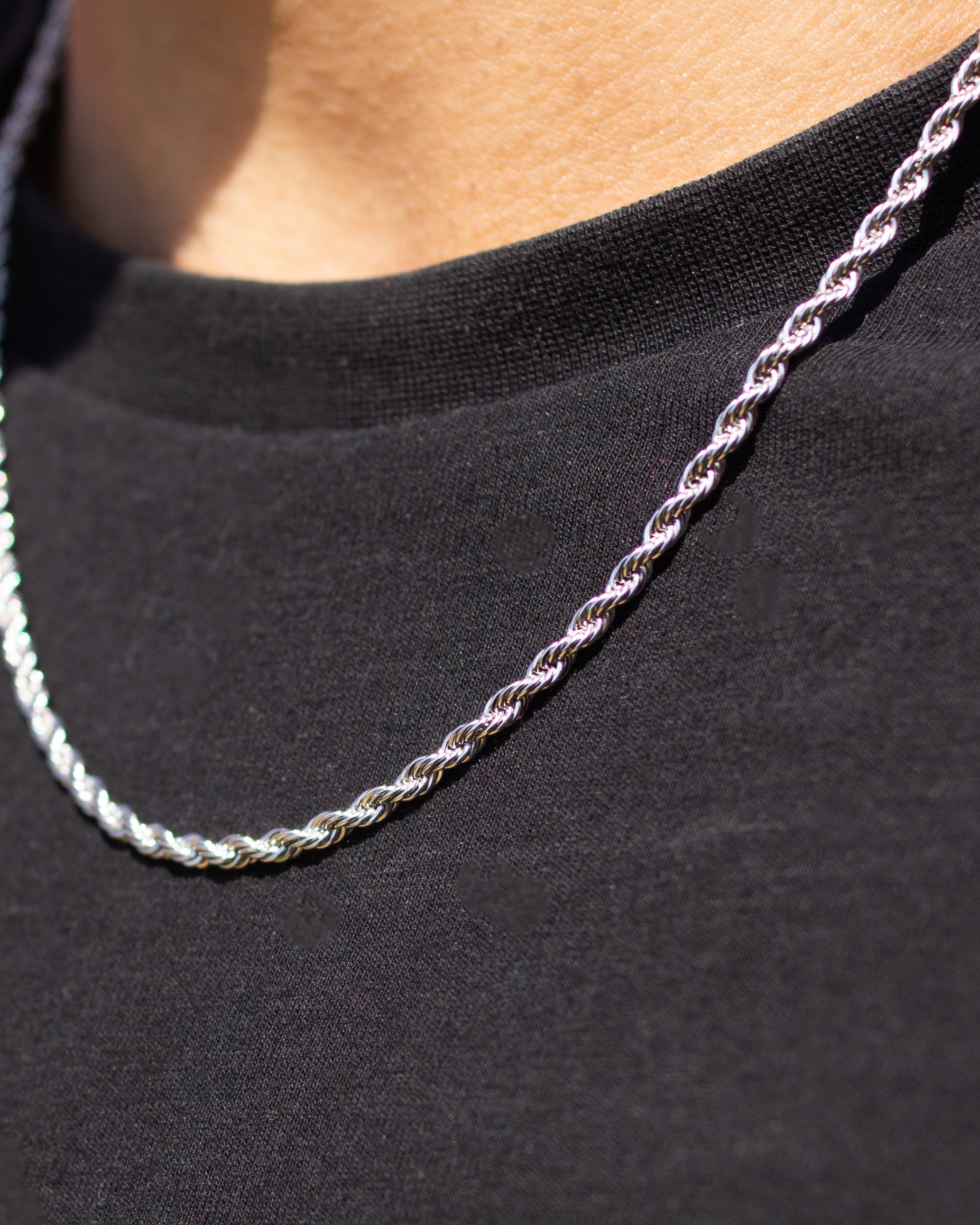 Rope Chain (Silver) 3mm