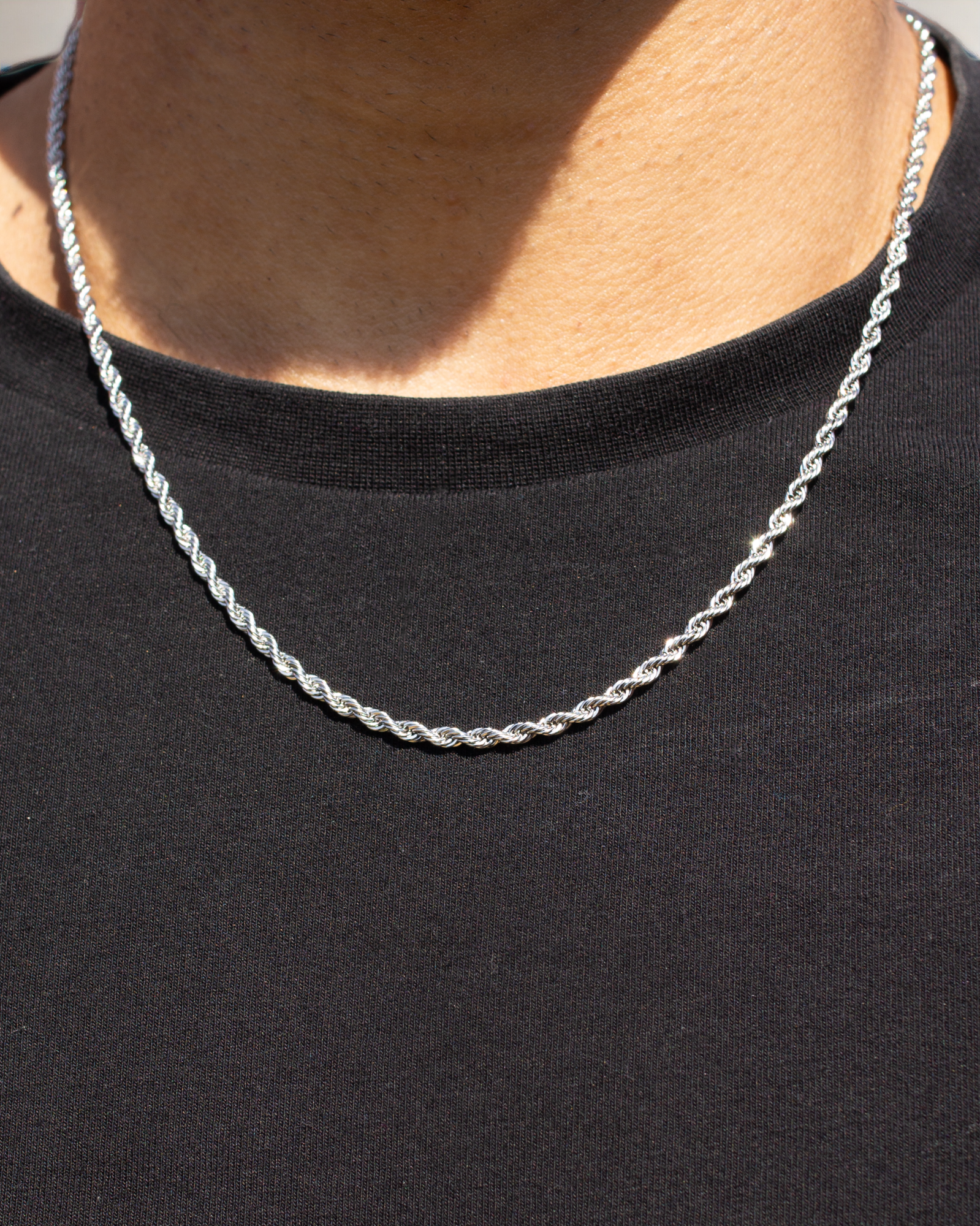 Rope Chain (Silver) 3mm