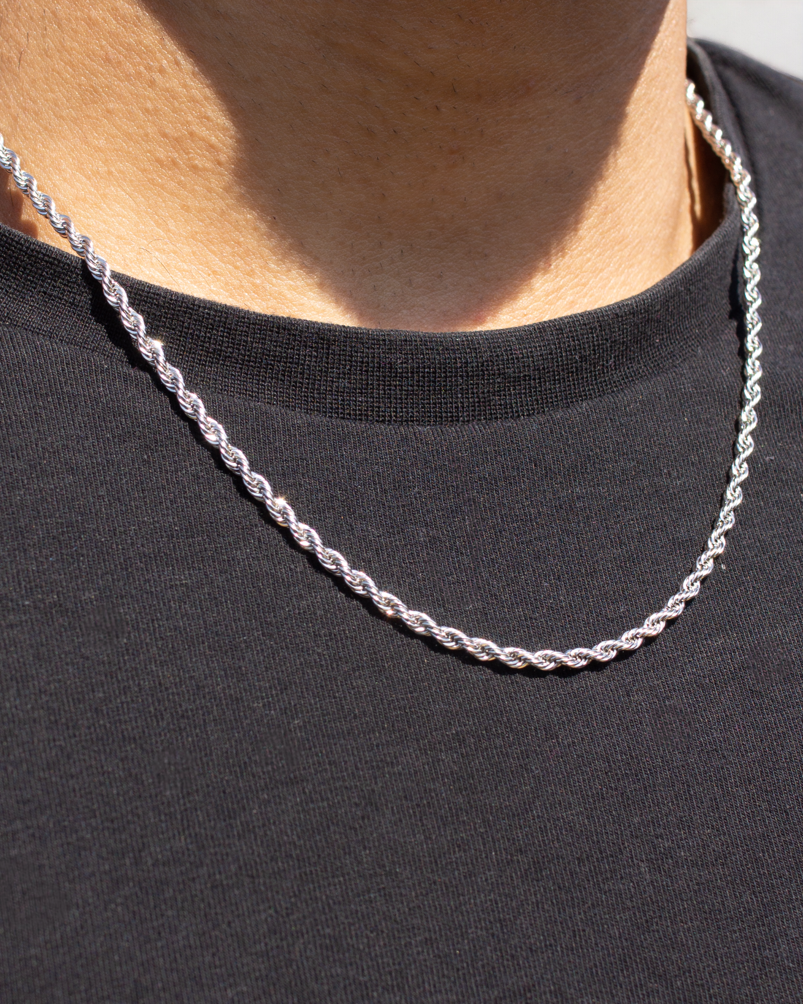 Rope Chain (Silver) 3mm