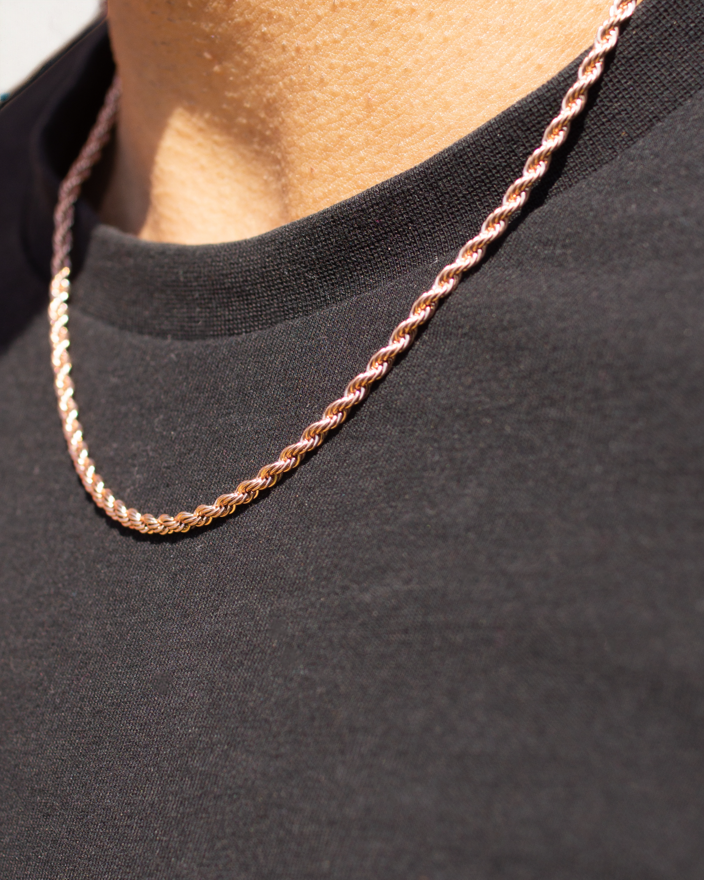 Rope Chain (Rose Gold) 3mm