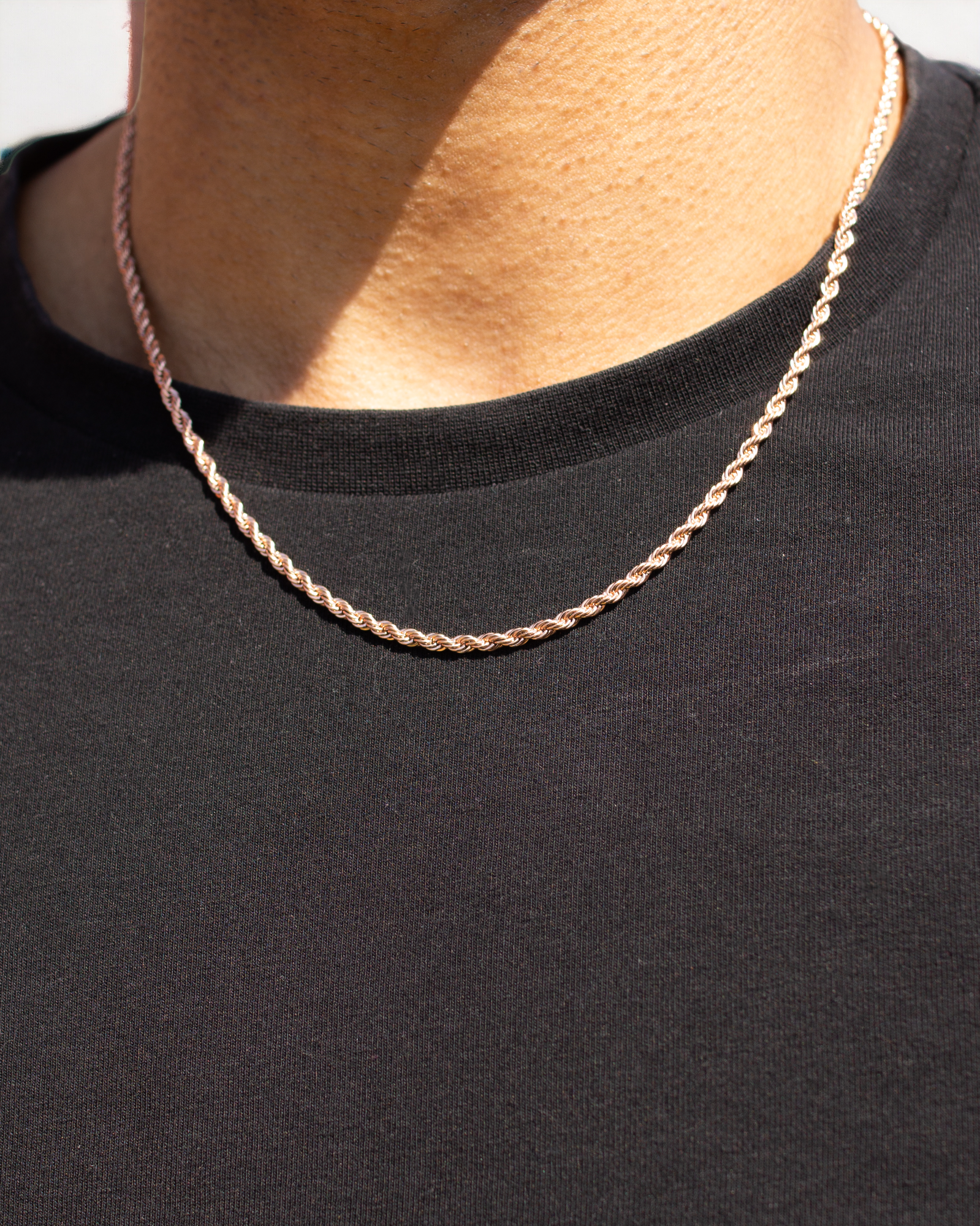 Rope Chain (Rose Gold) 3mm