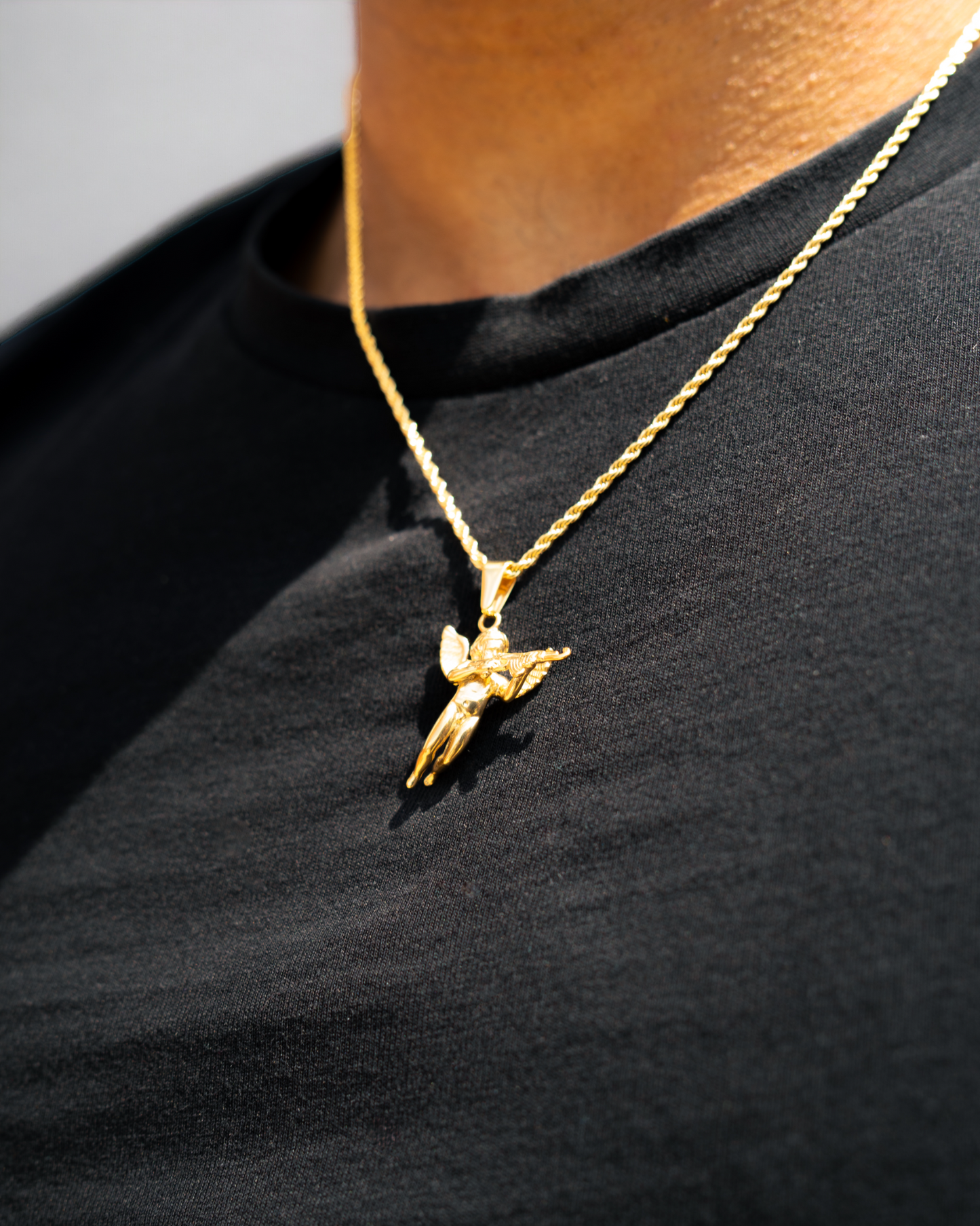 Cupid Pendant (Gold)