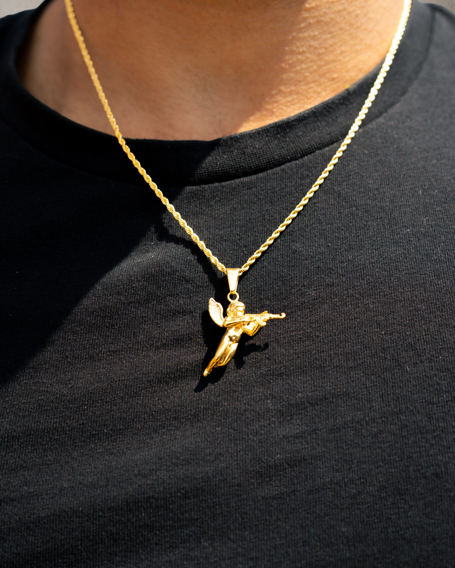 Cupid Pendant (Gold)