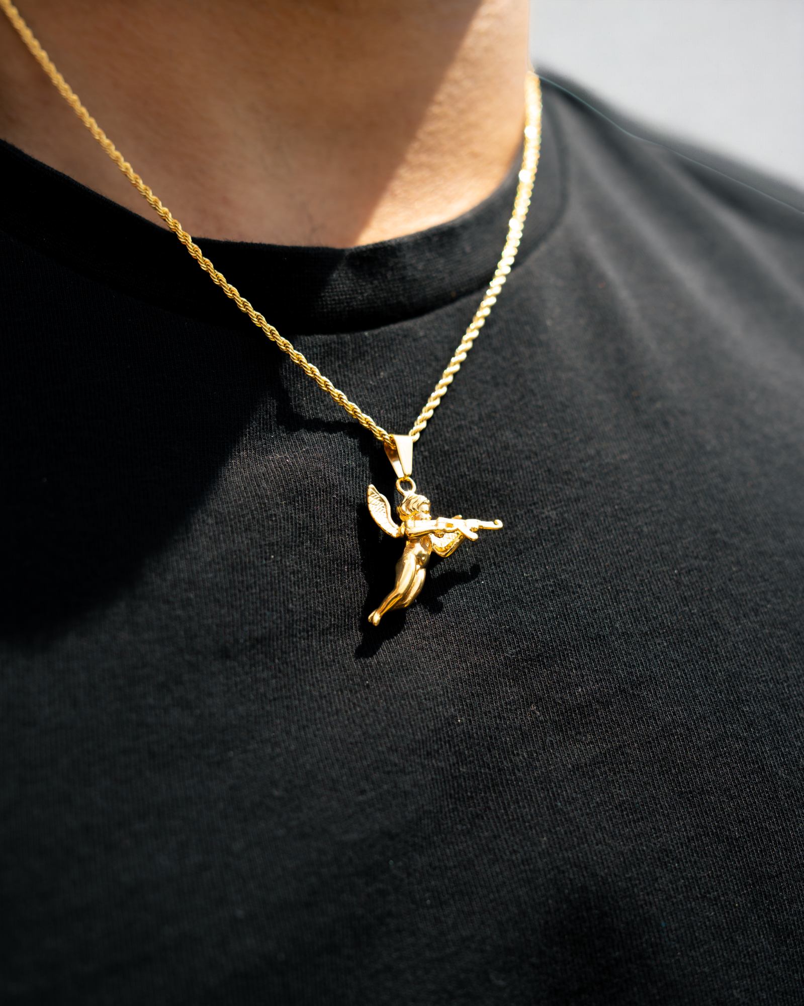 Cupid Pendant (Gold)