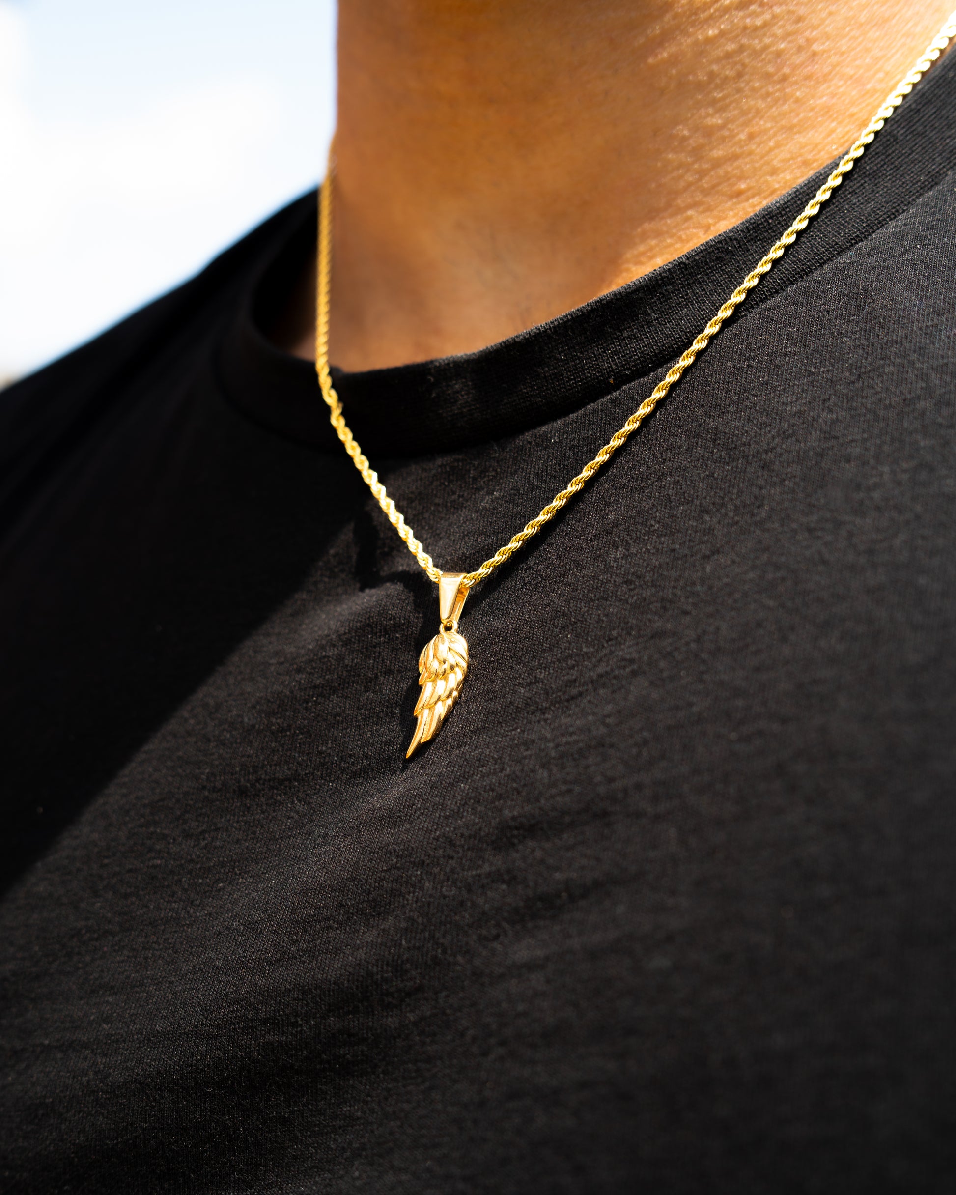 Wing Pendant (Gold)