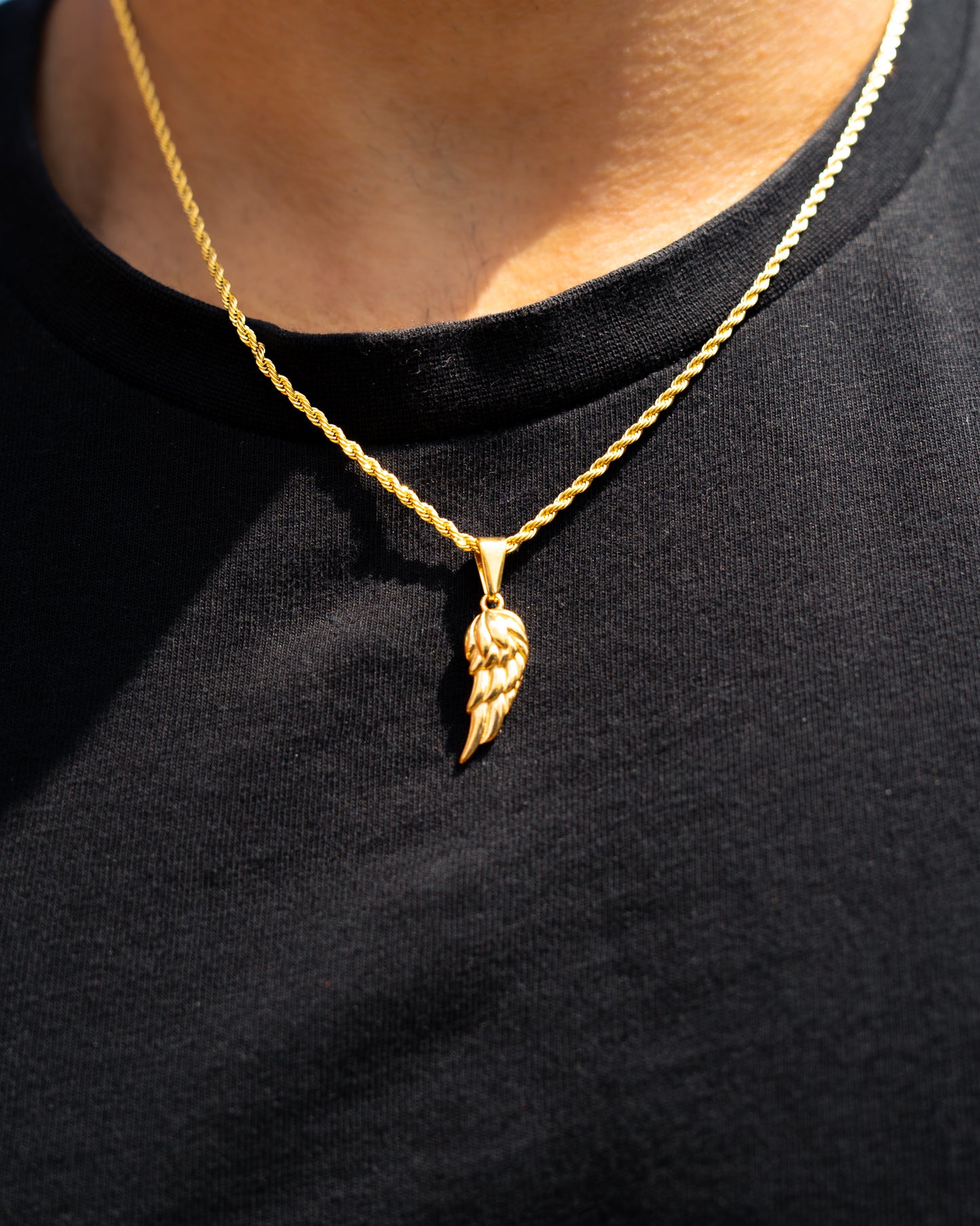 Wing Pendant (Gold)