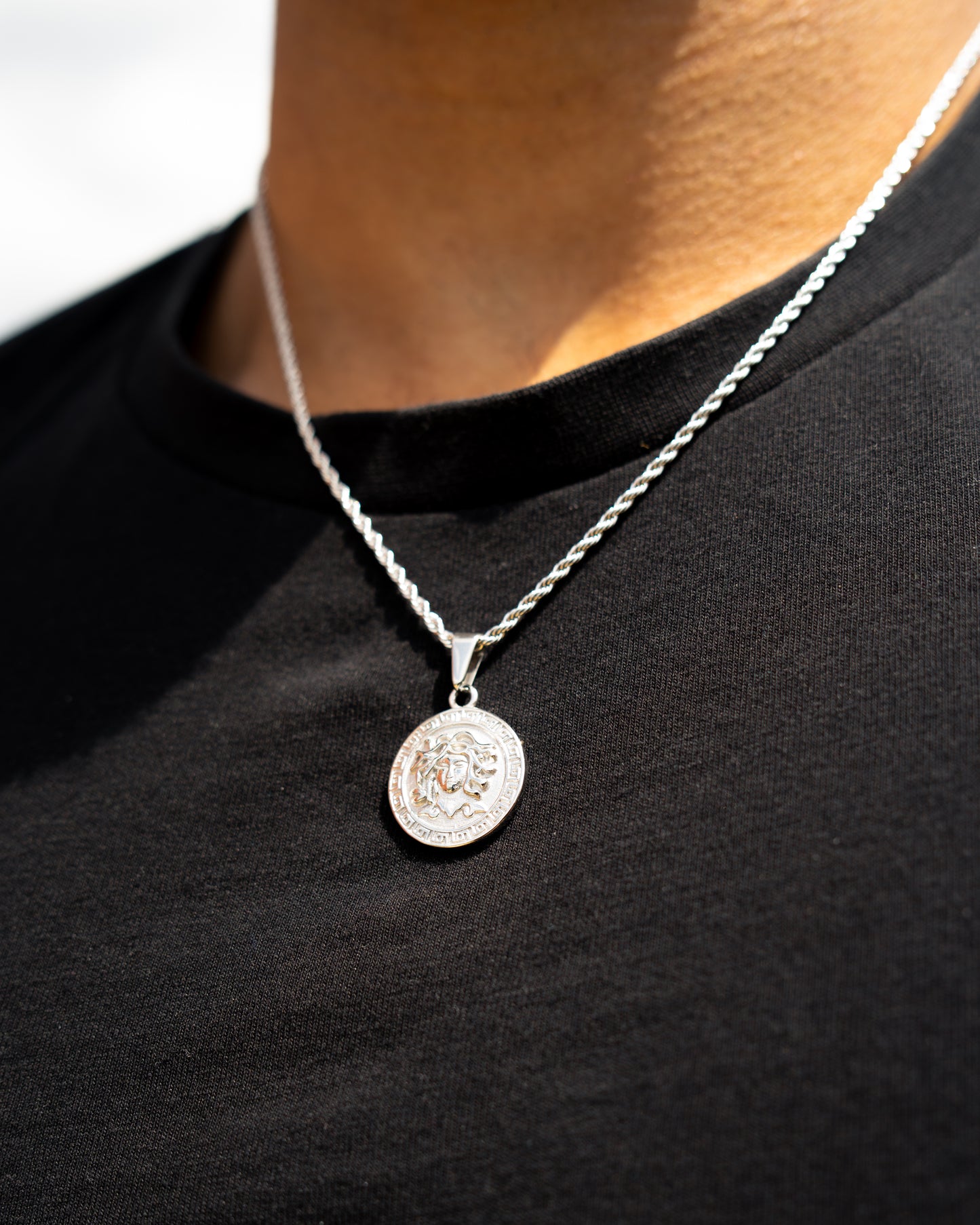 Medusa Pendant (Silver)