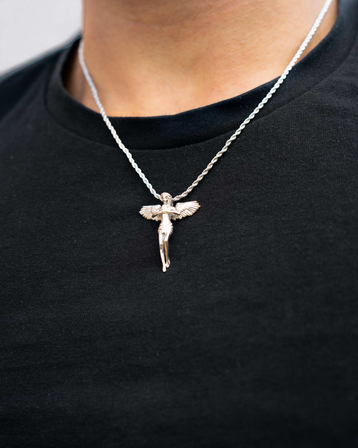 Angel Pendant (Silver)