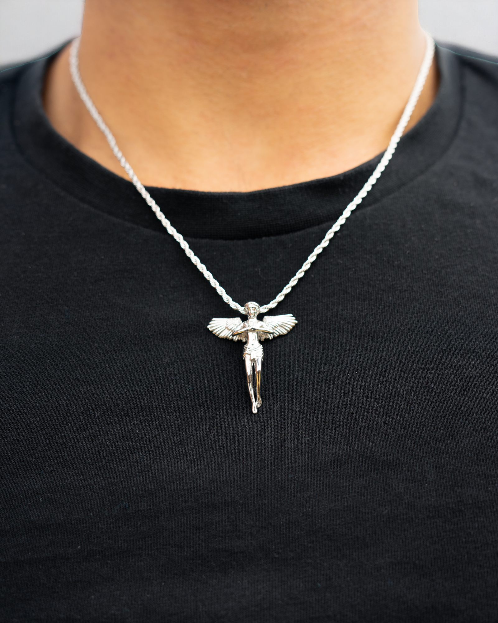 Angel Pendant (Silver)