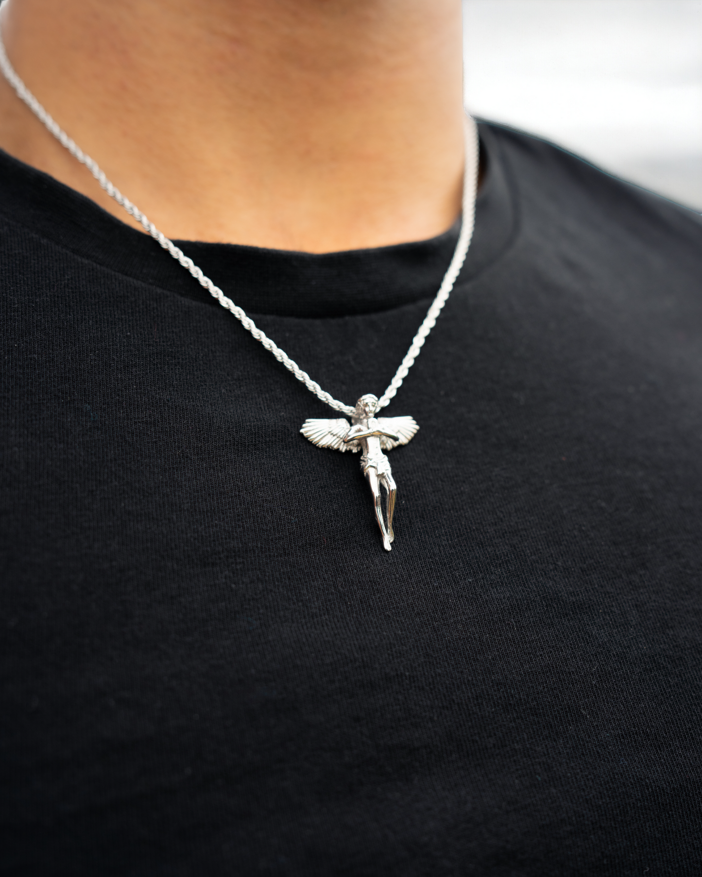 Angel Pendant (Silver)