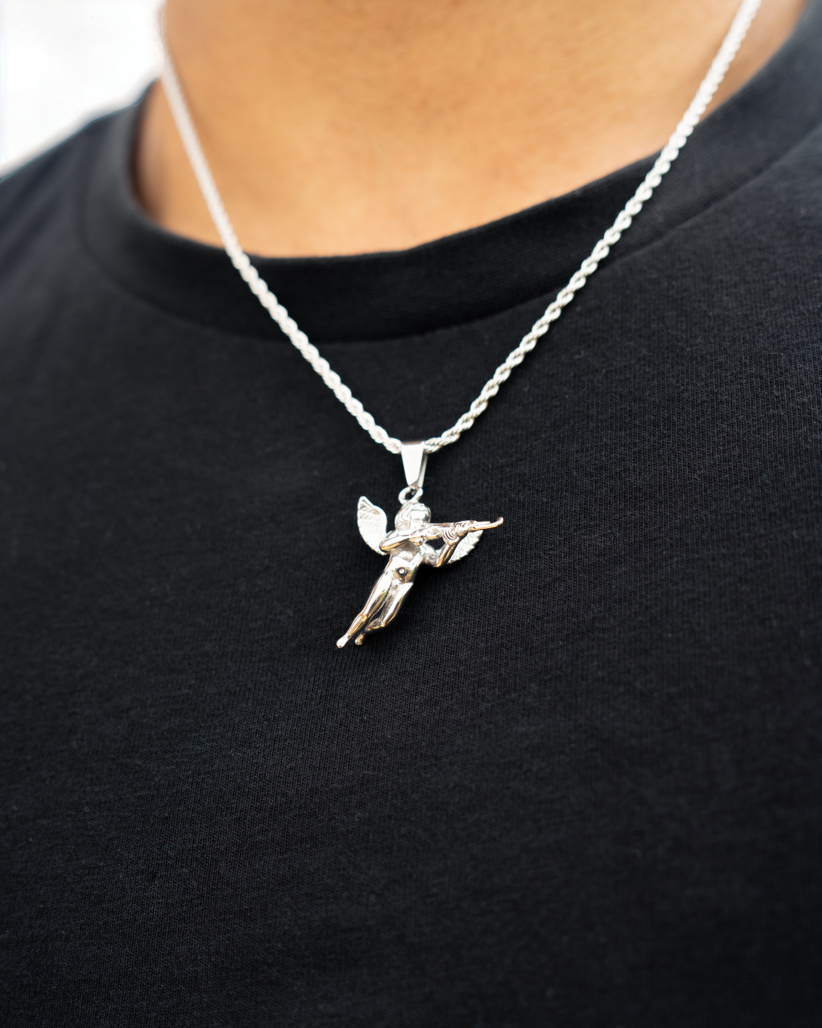 Cupid Pendant (Silver)