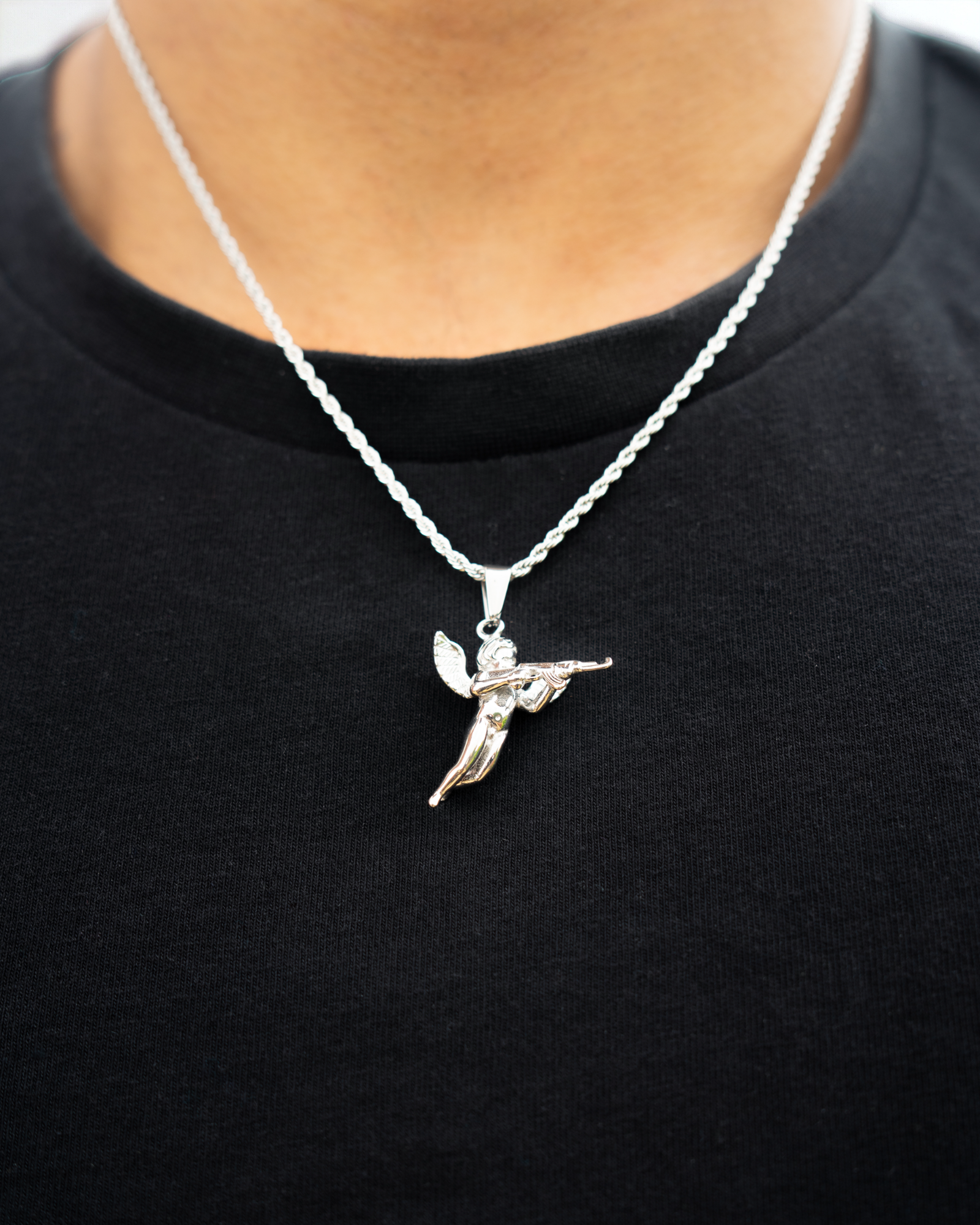Cupid Pendant (Silver)