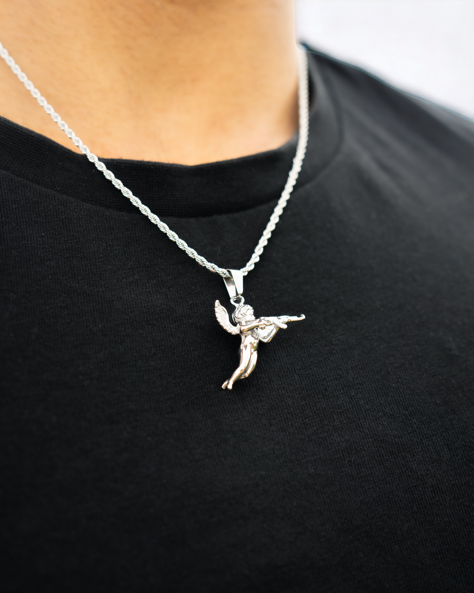 Cupid Pendant (Silver)