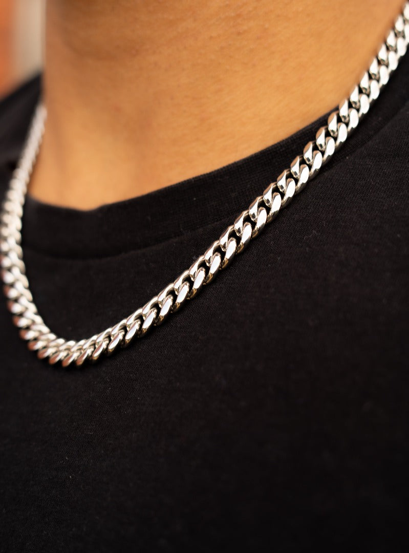 Miami Cuban Chain (Silver) 8mm