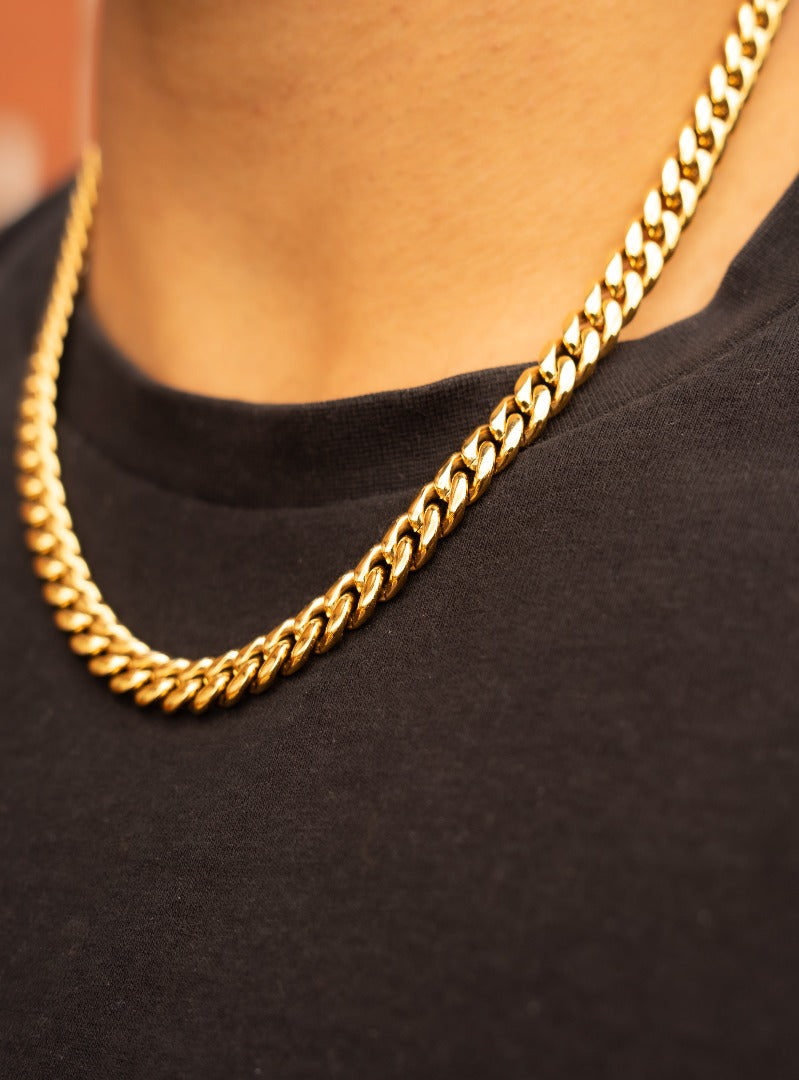 Miami Cuban Chain (Gold) 8mm