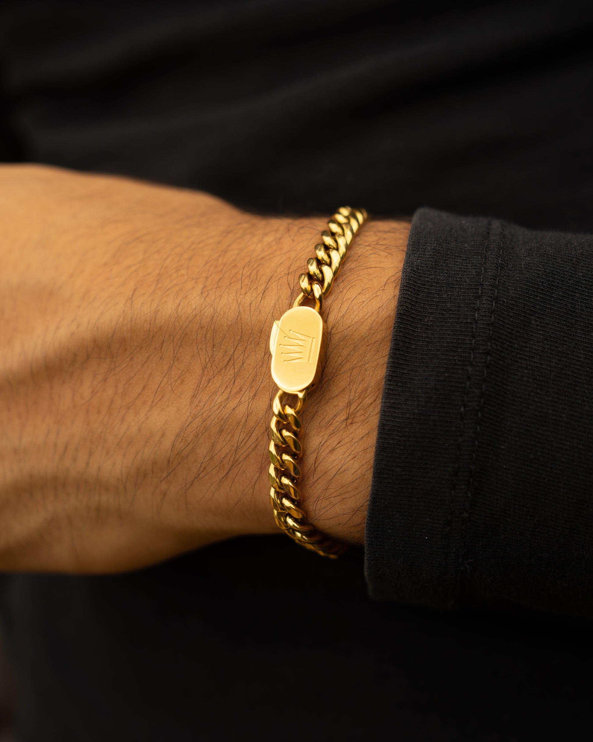 Miami Cuban Bracelet (Gold) 6mm