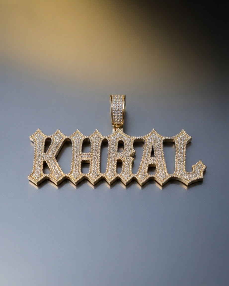 CUSTOM HERITAGE FONT (GOLD)