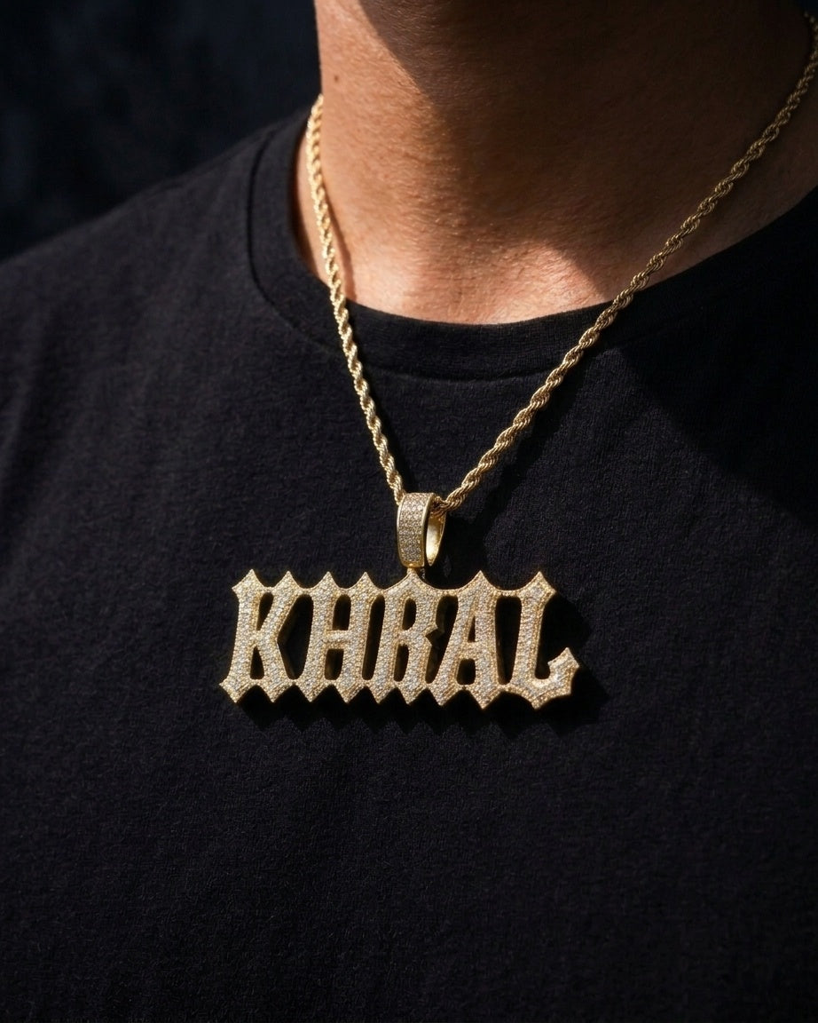 CUSTOM HERITAGE FONT (GOLD)