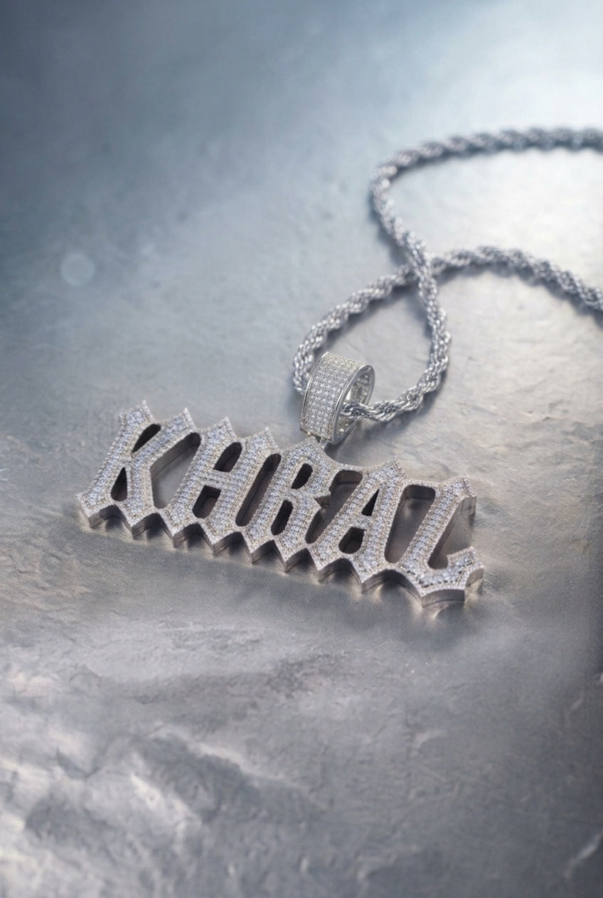 CUSTOM HERITAGE FONT (SILVER)