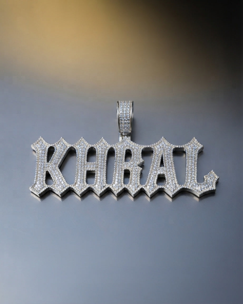 CUSTOM HERITAGE FONT (SILVER)