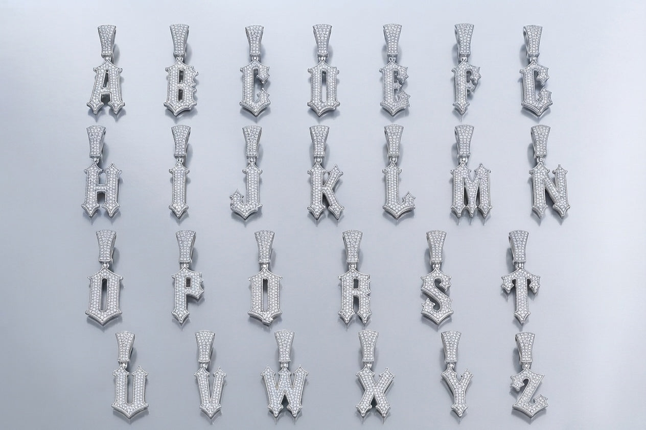 CUSTOM HERITAGE FONT (SILVER)