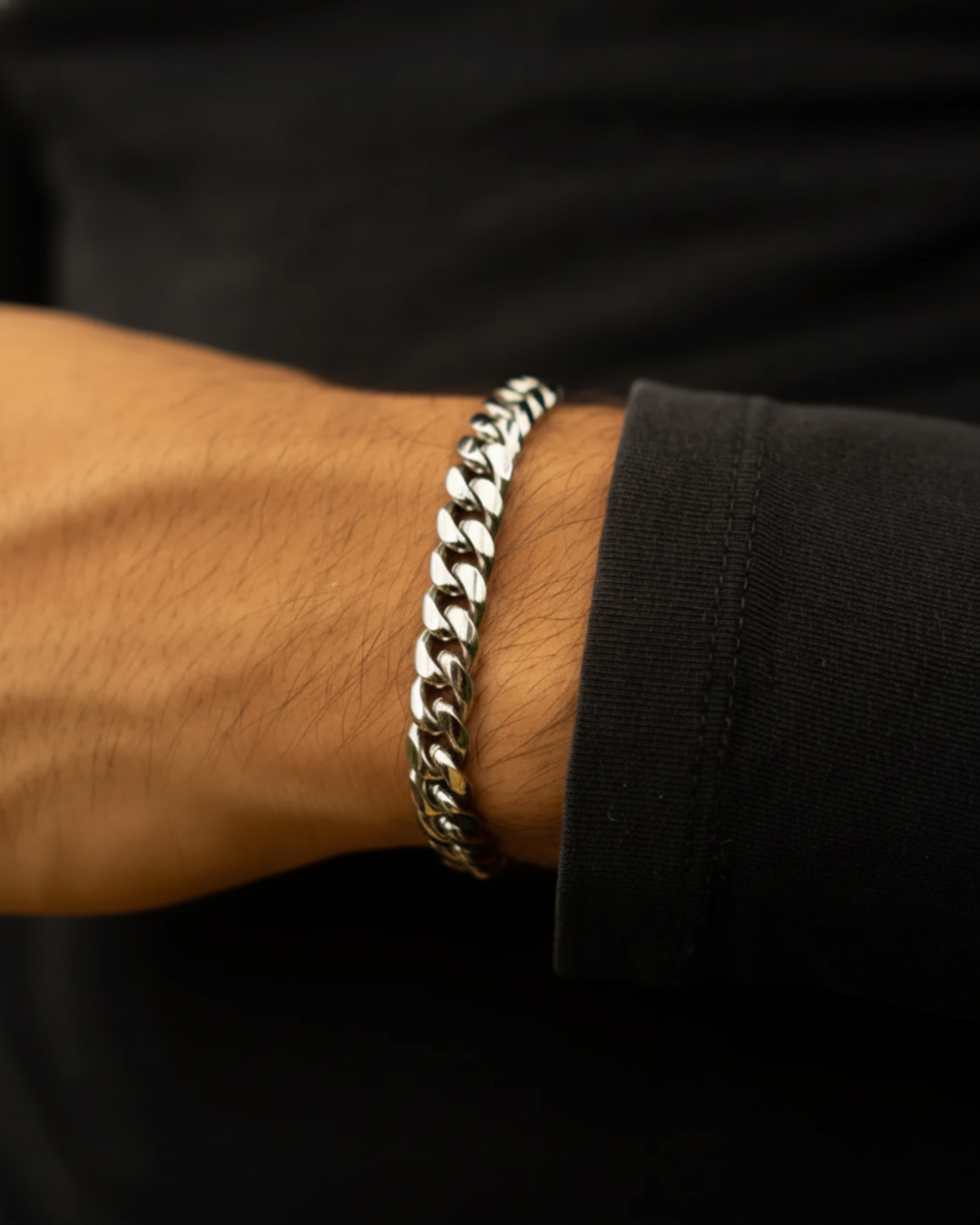 MIAMI CUBAN BRACELET (SILVER) 10MM
