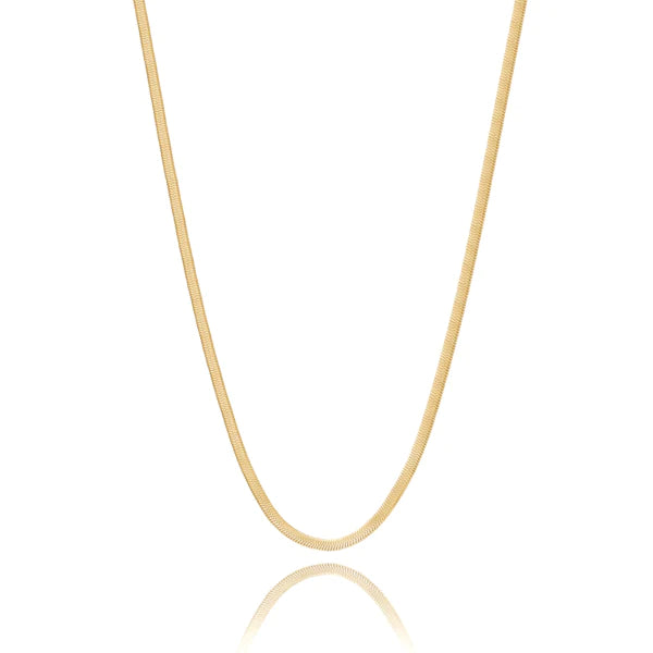 Herringbone Chain (Gold)