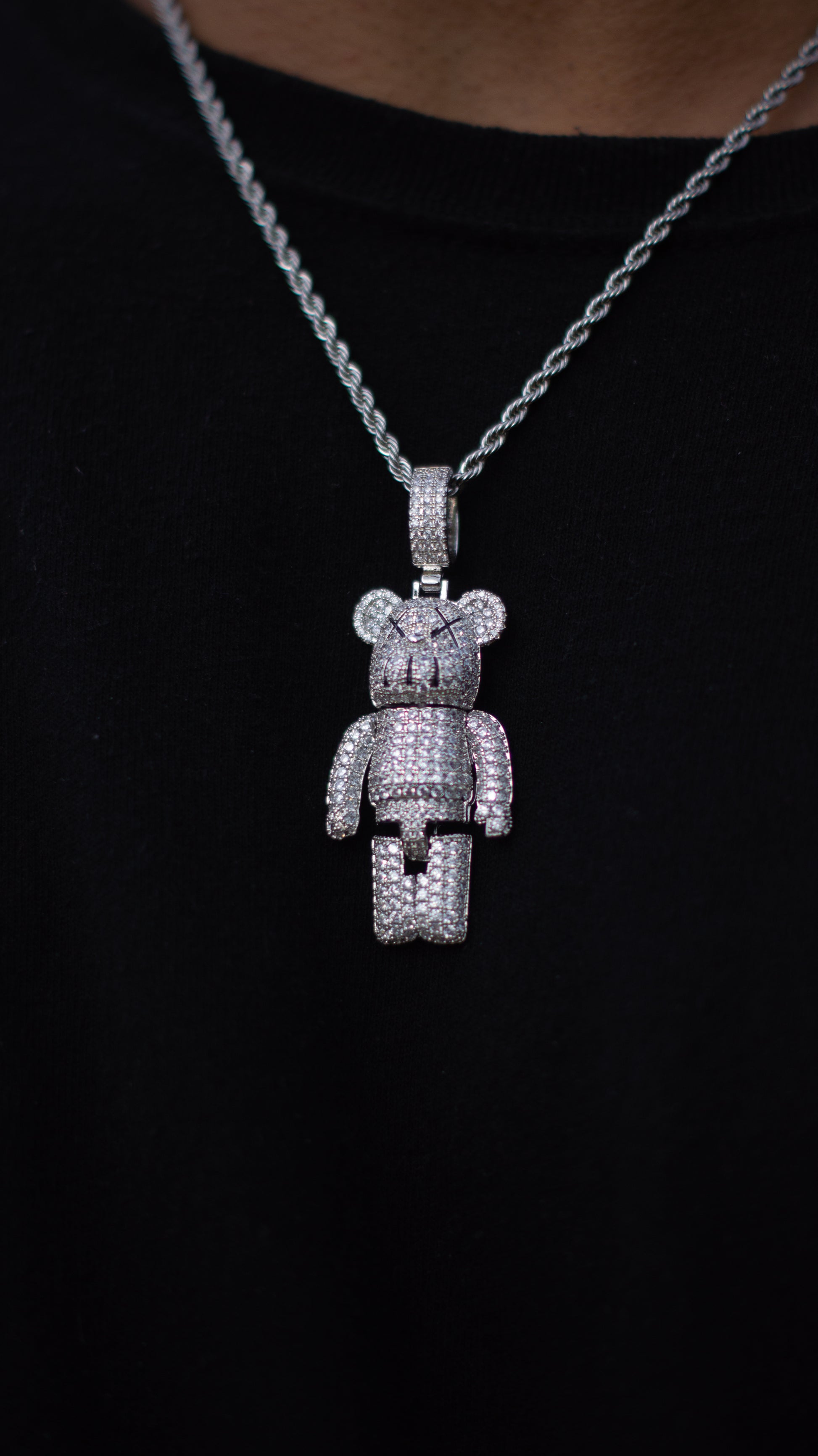 Iced Bear Pendant